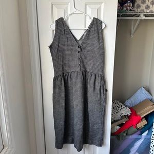 Black and Gray Dress